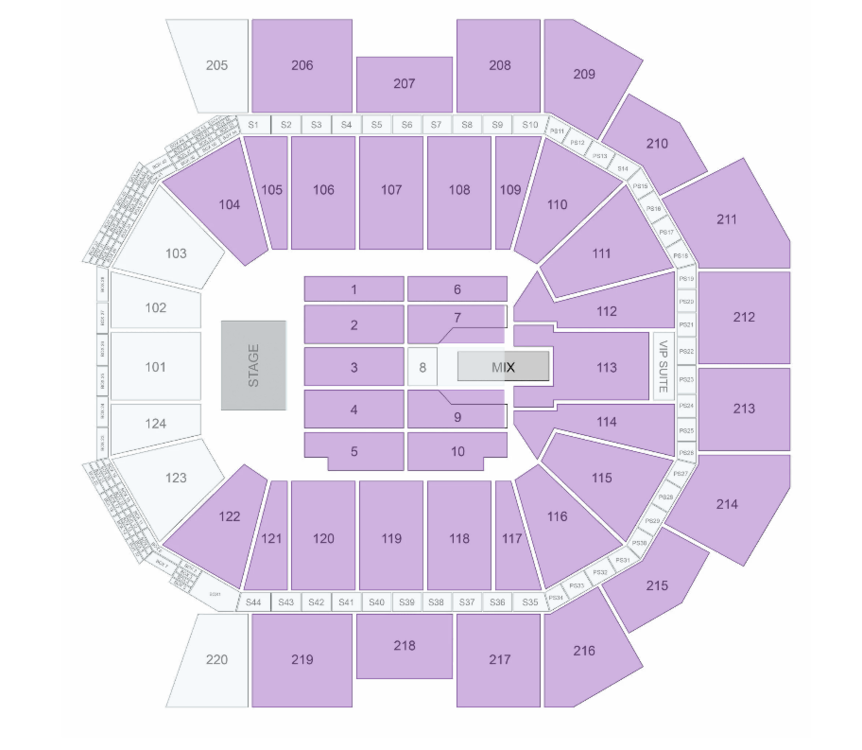 Moody Center seating? Music Surly Horns