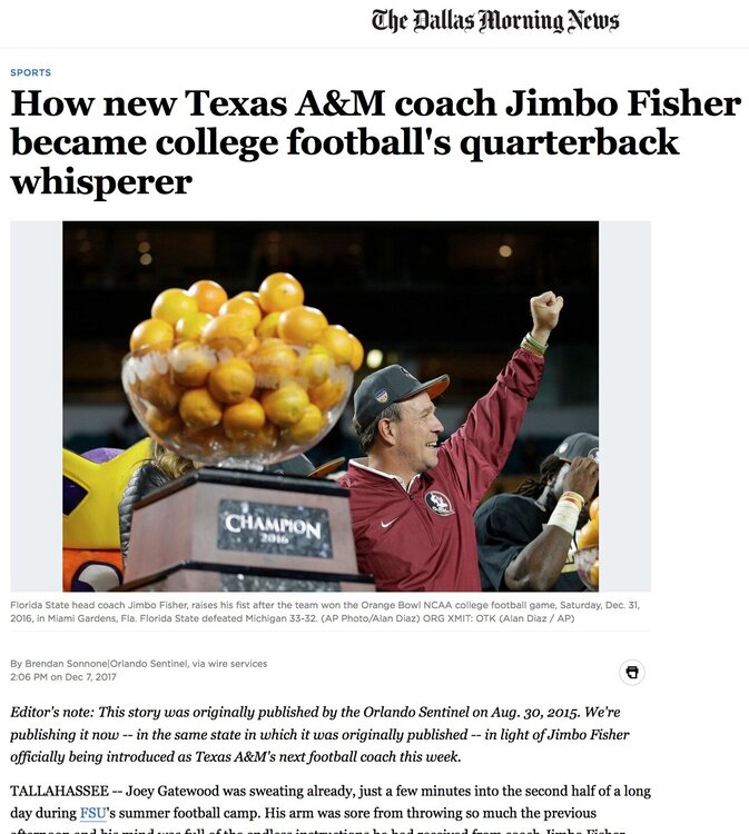 Jimbo Fisher quarterback whisperer.jpeg