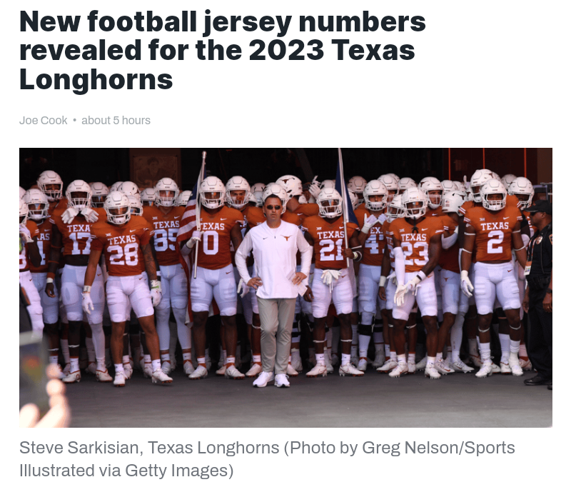 Texas Football Roster 2025