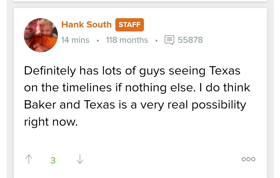 Texas Recruiting Notes Bags Don T Beat Bankrolls Page