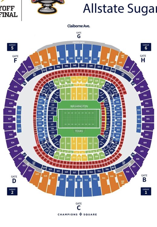 Sugar bowl tickets - Page 2 - Football - Surly Horns