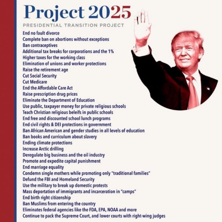 Project 2025 The plan for radical republicans to take America back to